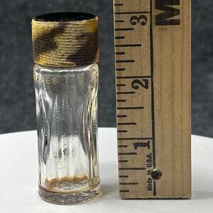 Vintage Mini Faberge Tigress Cologne Bottle – Empty Vanity Decor Collectible